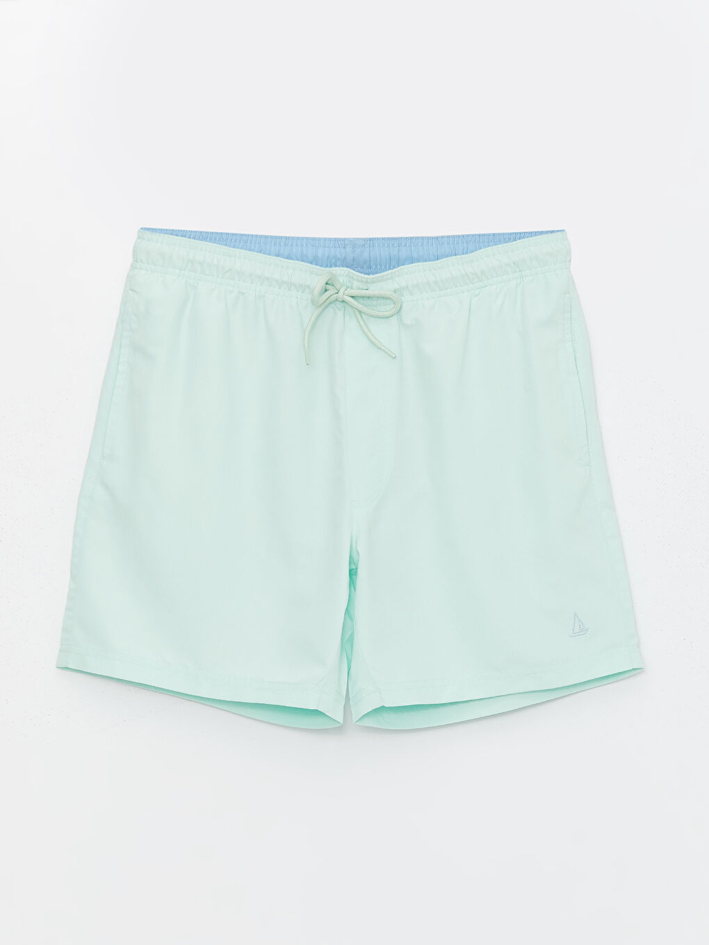 LCW SWIMWEAR Turkuaz Kısa Boy Baskılı Erkek Deniz Şortu - 5