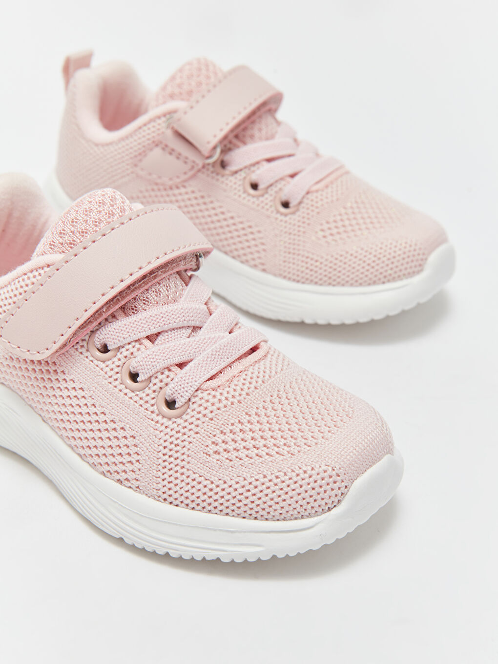 LCW STEPS Baby Mädchen-Sneaker mit Schnürsenkeln & Klettverschluss -S4BI40Z1-F9C