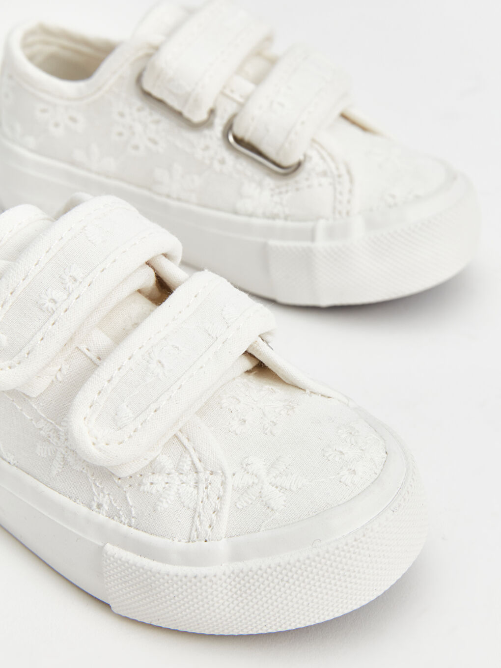 Hook and Loop Baby Girls' Sneakers-2