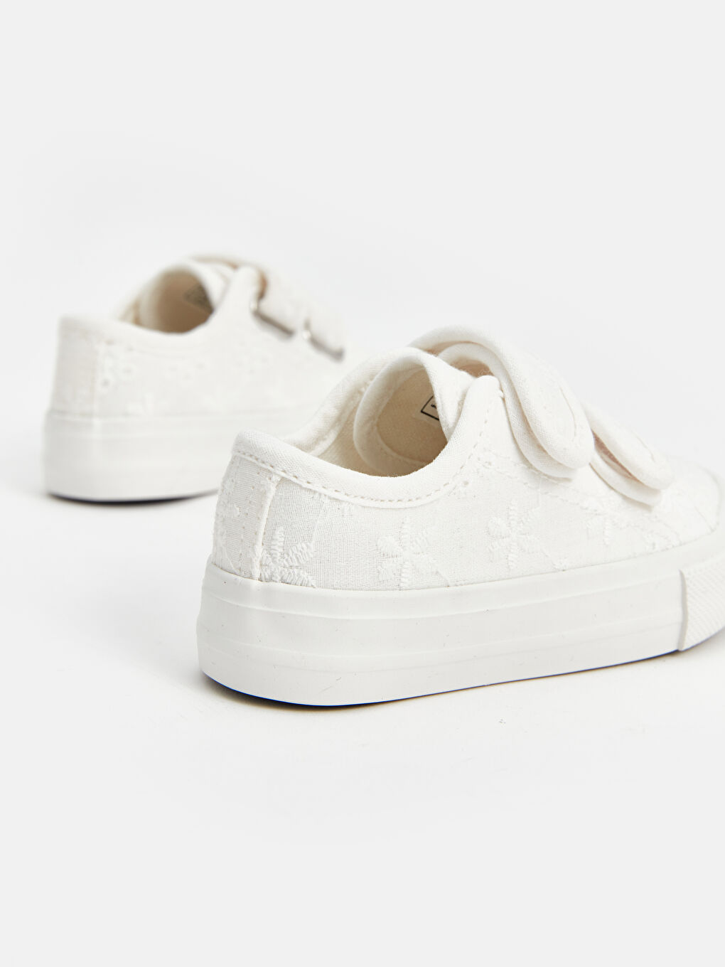 Hook and Loop Baby Girls' Sneakers-4