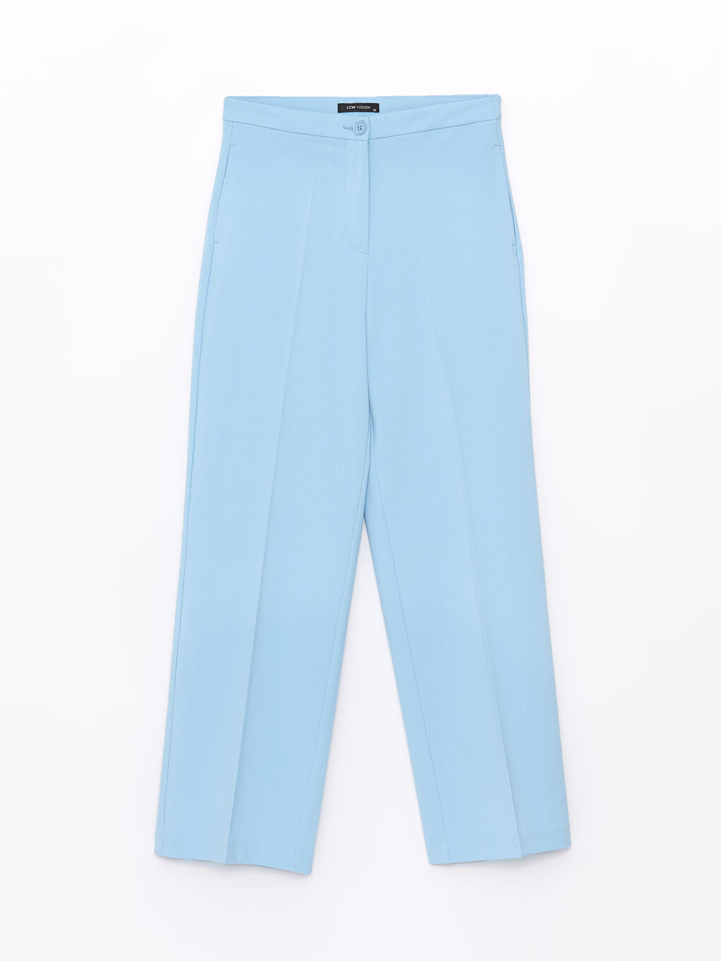 LCW Vision Standard Fit Plain Wide Leg Women's Trousers -S4BI50Z8-JUL