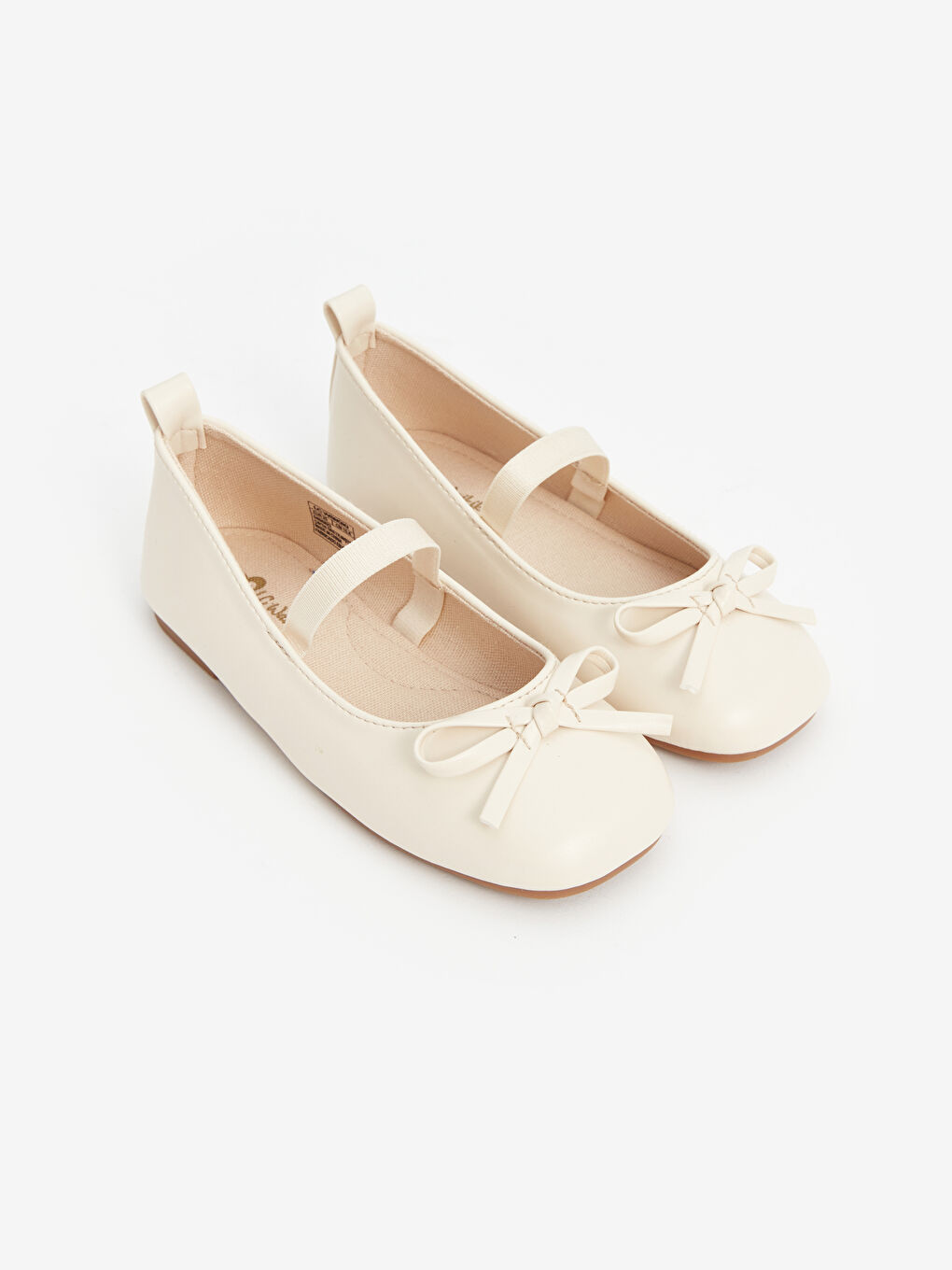 LCW STEPS Bow Detailed Baby Girl Flats -S4BI58Z1-SWH