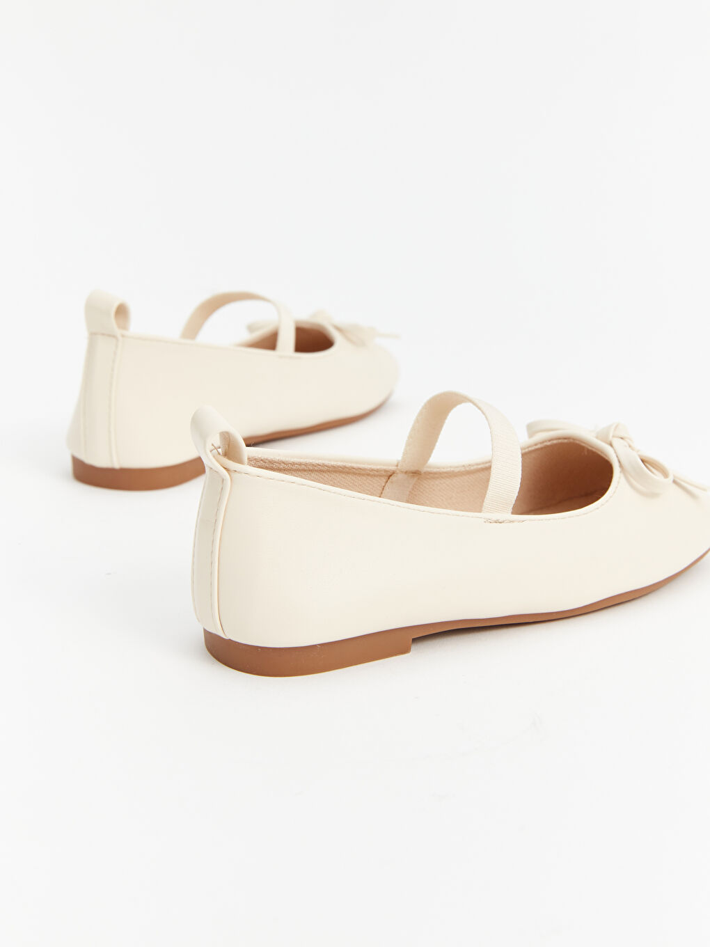 LCW STEPS Bow Detailed Baby Girl Flats -S4BI58Z1-SWH