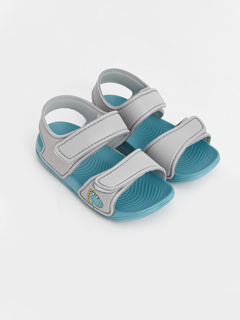 Printed Hook and Loop Boys' Sandals -S4BI71Z4-DBQ