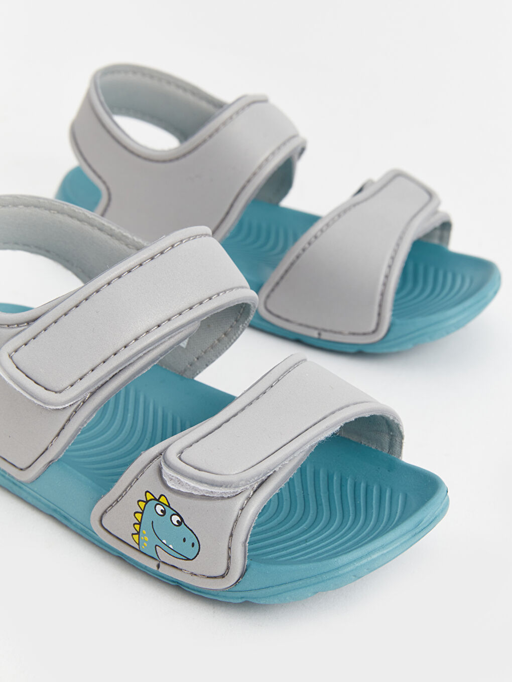 Printed Hook and Loop Boys' Sandals -S4BI71Z4-DBQ