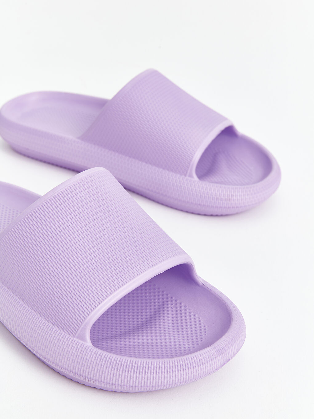 LCW STEPS Plain Single-Band Girls' Slippers -S4BI95Z4-DP3