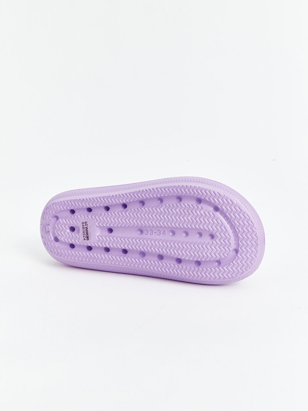 LCW STEPS Plain Single-Band Girls' Slippers -S4BI95Z4-DP3