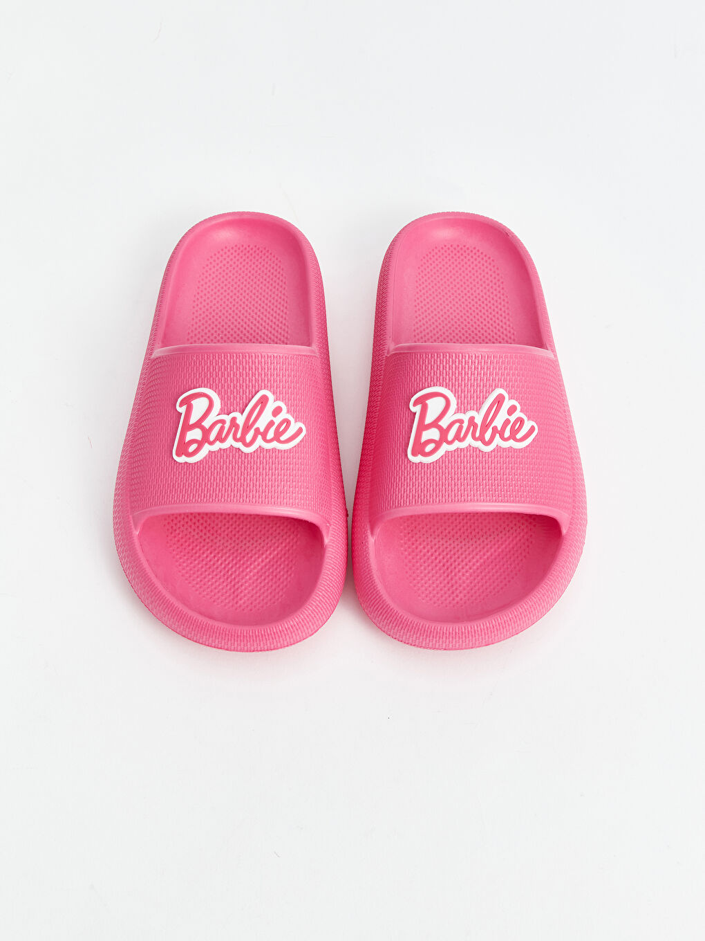 Plain Single-Band Girls' Slippers-1