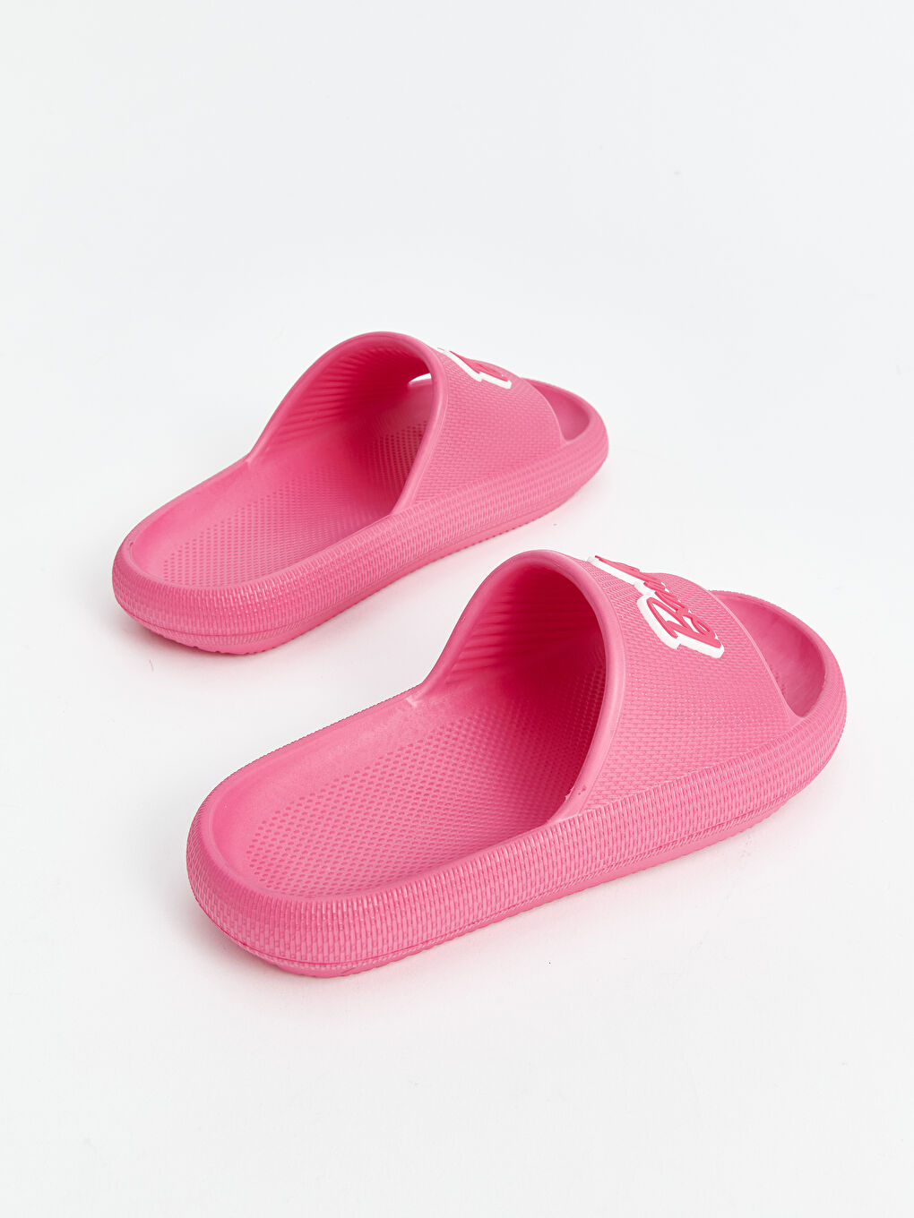 Plain Single-Band Girls' Slippers-3