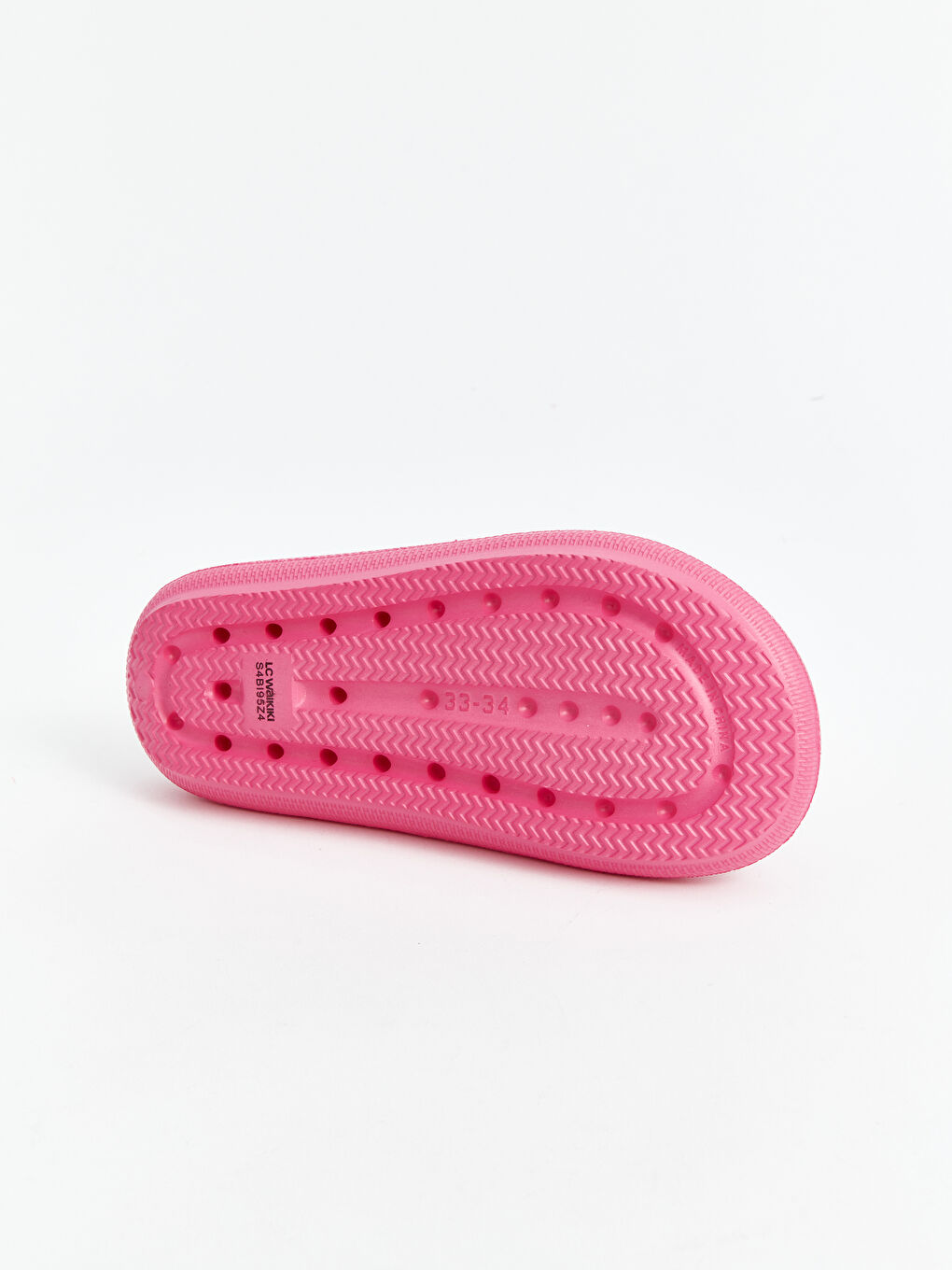 Plain Single-Band Girls' Slippers-4