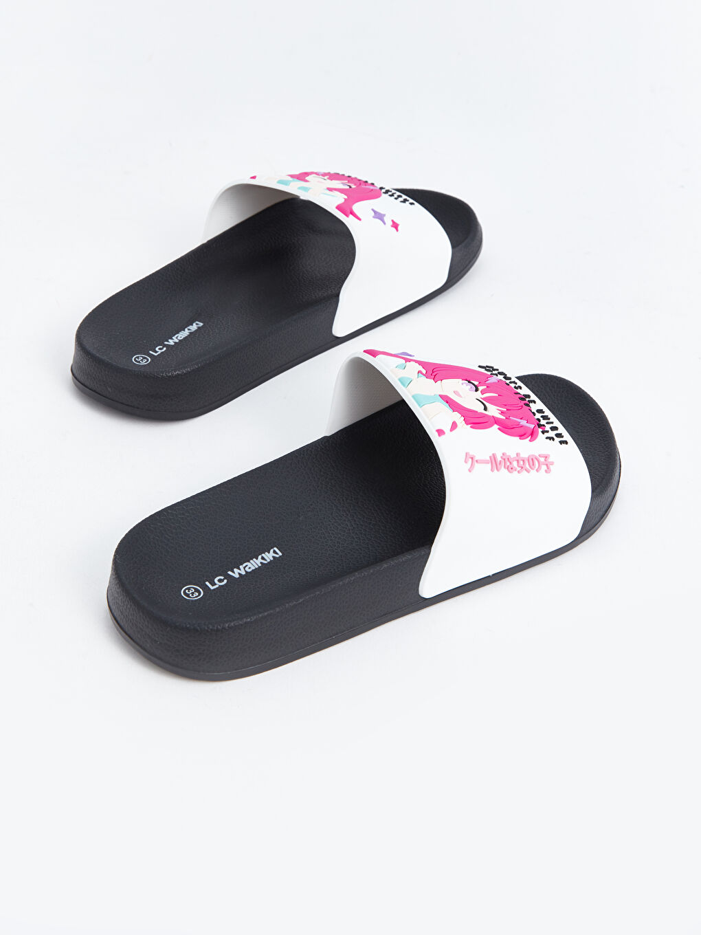 LC Waikiki Anime Printed Girls' Slippers -S4BJ01Z4-LU7