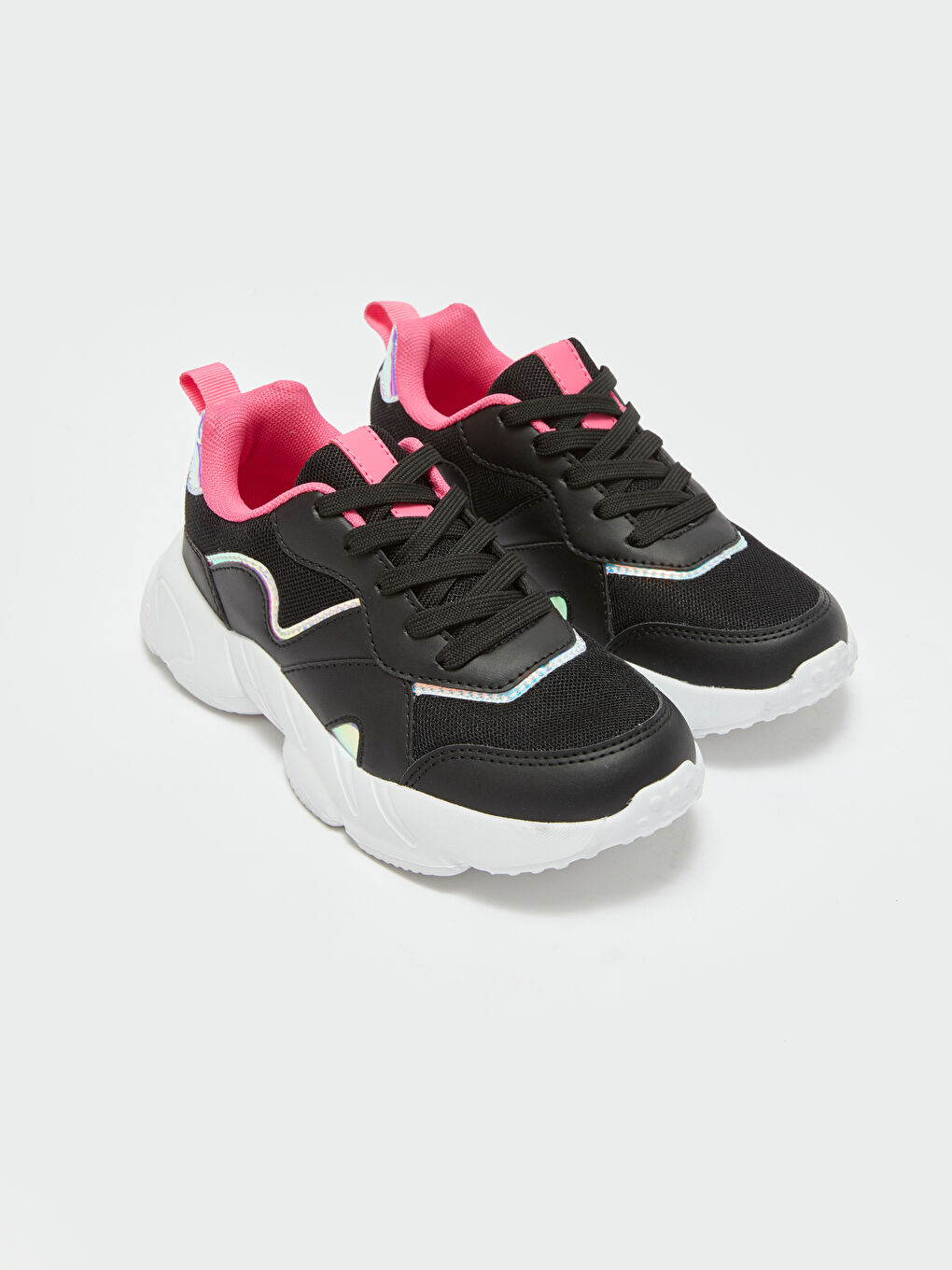 LCW STEPS Baskets Actives Imprimées à Lacets pour Filles -S4BJ38Z4-RQL