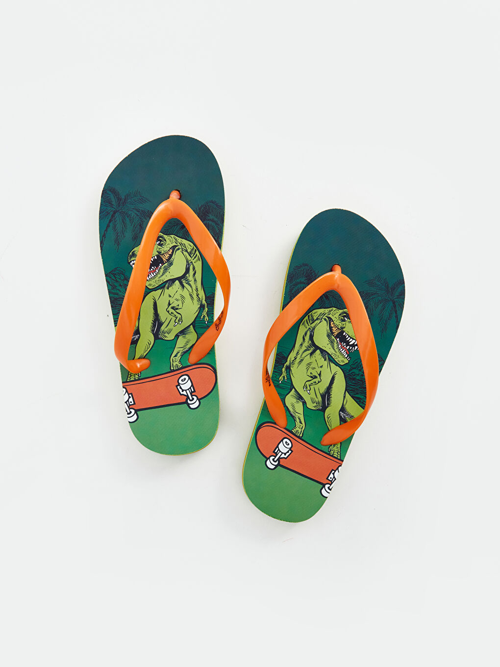 Printed Boys' Beach Sliders -S4BJ52Z4-CRR