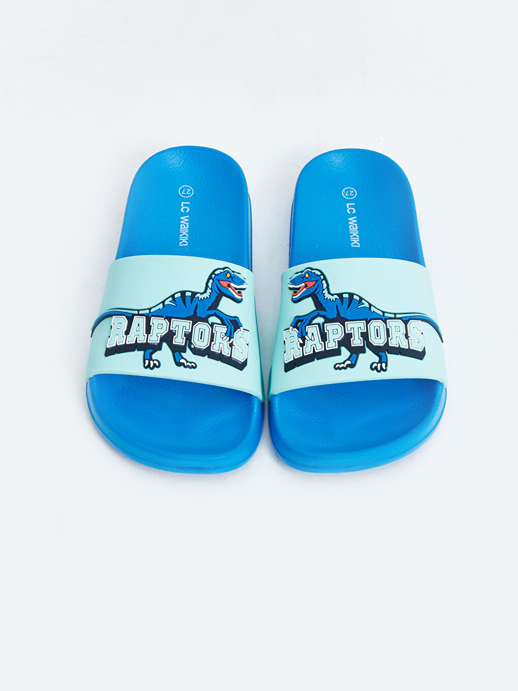 Single Strap Printed Boys' Slider -S4BJ59Z4-VEE