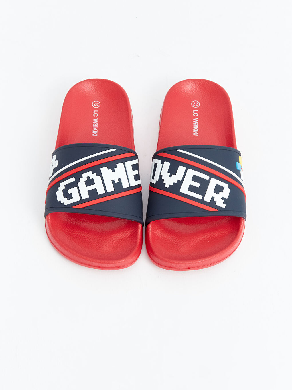 Printed Single Strap Boys' Slider -S4BJ68Z4-VJX