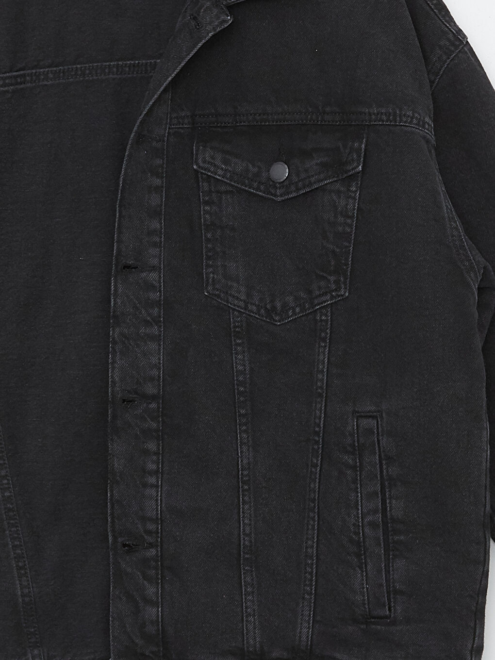 Relaxed Fit Men's Denim Jacket -S4BJ72Z8-M0U