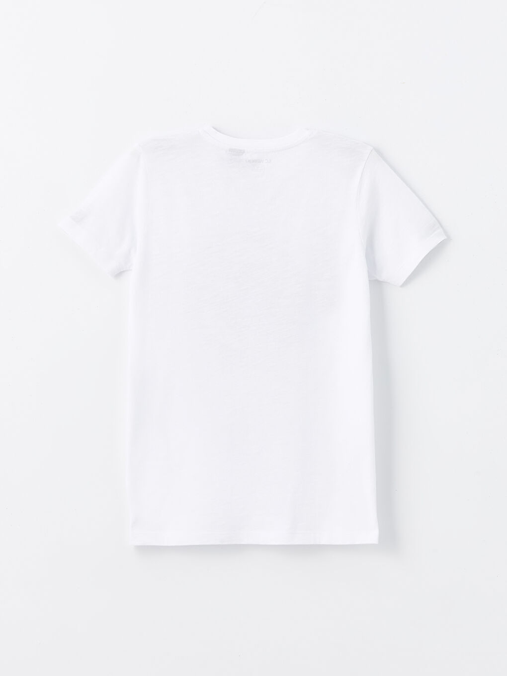 Beyaz Bisiklet Yaka Fenerbahçe Baskılı Erkek Çocuk Pijama Üst-1