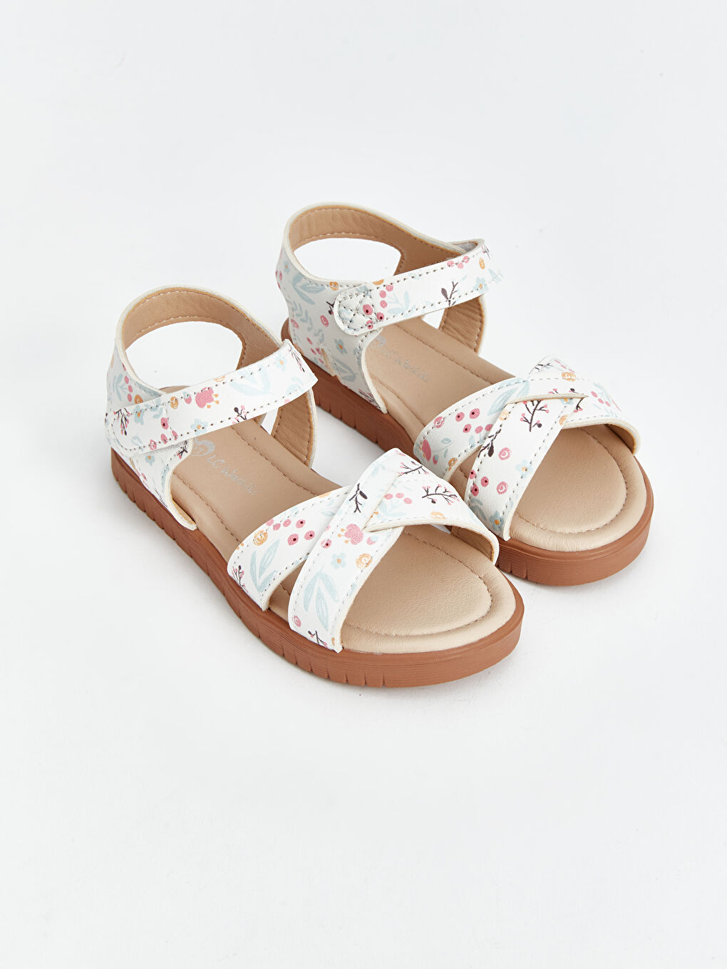 Cross-Banded Girls Sandals