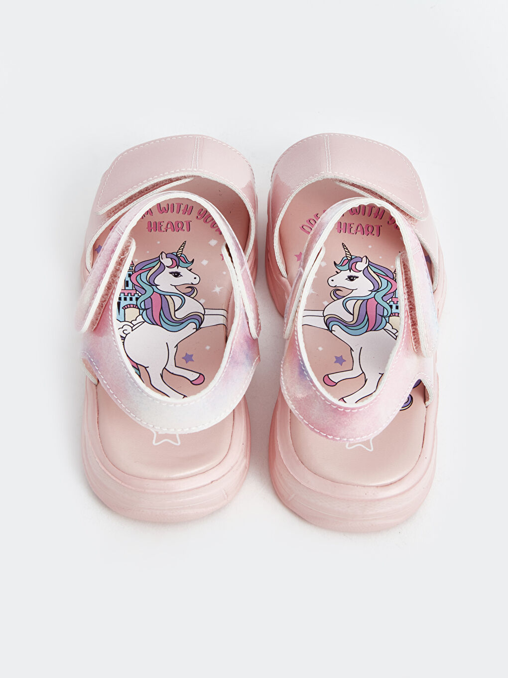 ველკრო გოგონებისთვის სანდლები-5