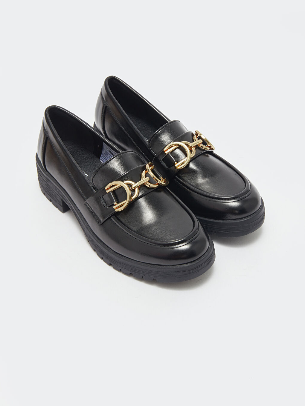 LCW STEPS Chain Detailed Women's Loafer Shoes -S4BK17Z8-HUC