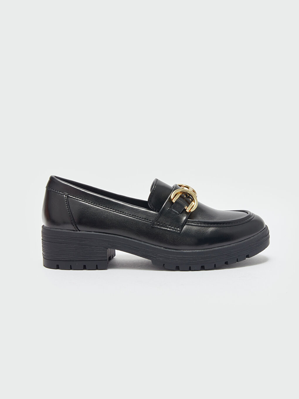 LCW STEPS Chain Detailed Women's Loafer Shoes -S4BK17Z8-HUC