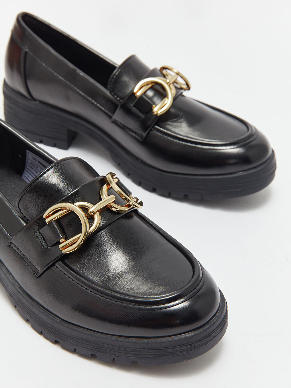 LCW STEPS Chain Detailed Women's Loafer Shoes -S4BK17Z8-HUC