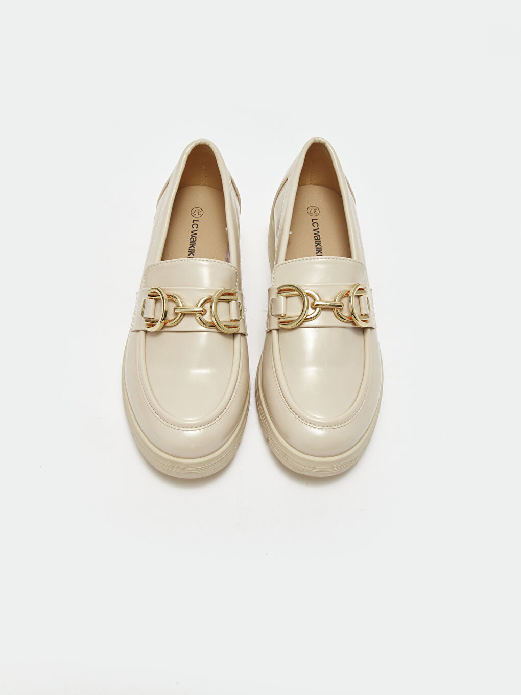 LC Waikiki Chain Detailed Women's Loafer Shoes -S4BK17Z8-VVB