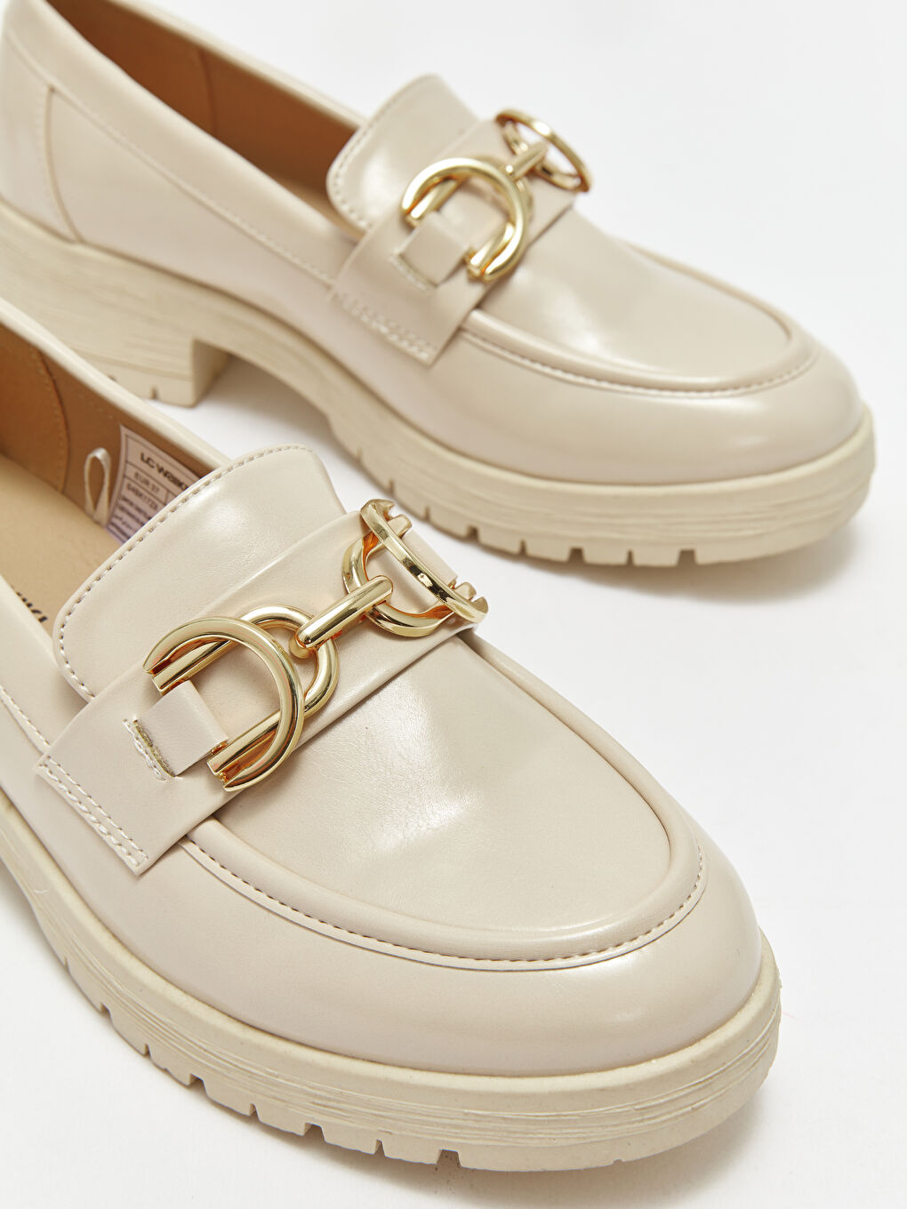 LC Waikiki Chain Detailed Women's Loafer Shoes -S4BK17Z8-VVB