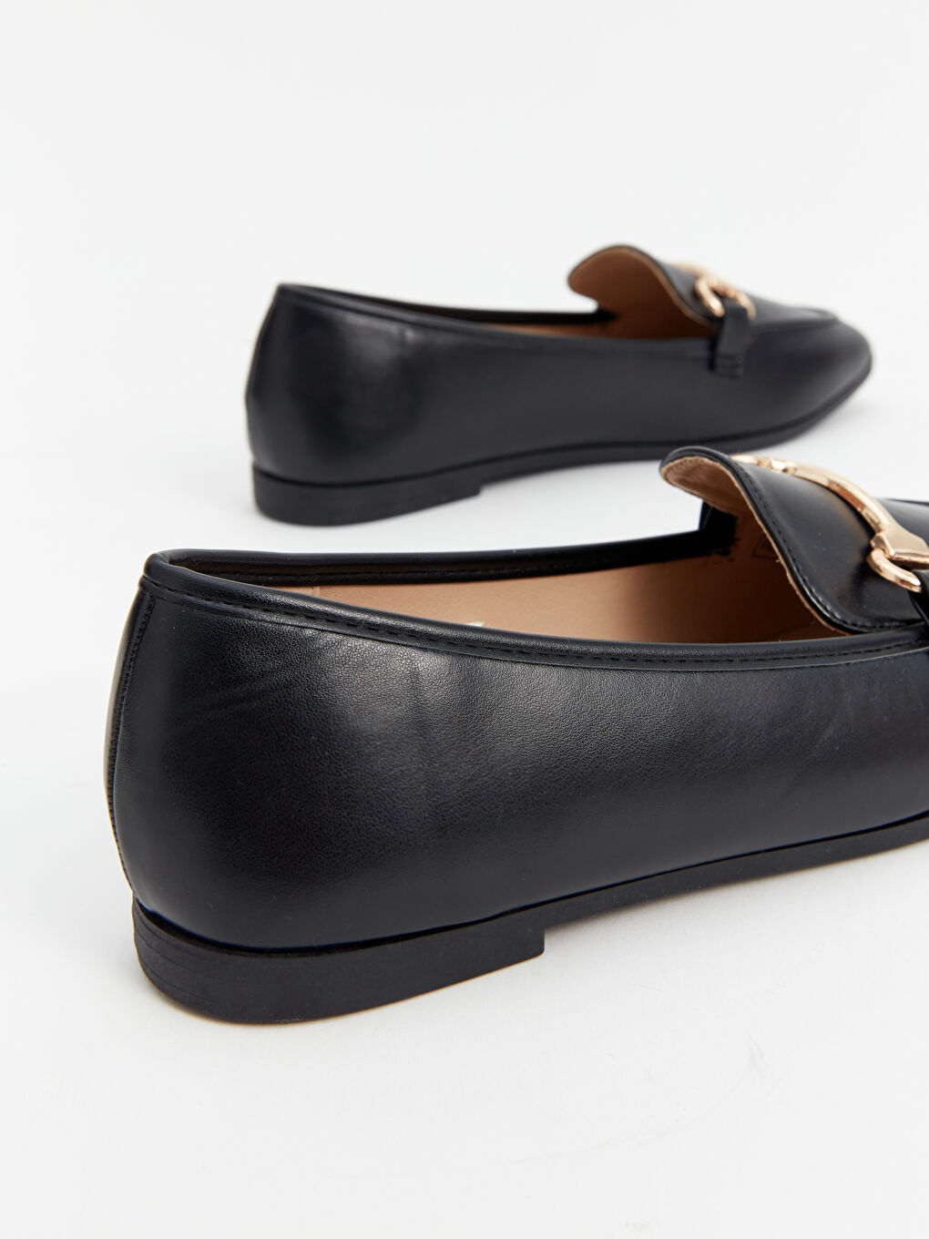 LCW STEPS Faux Leather Women's Loafer Shoes -S4BK37Z8-HUC