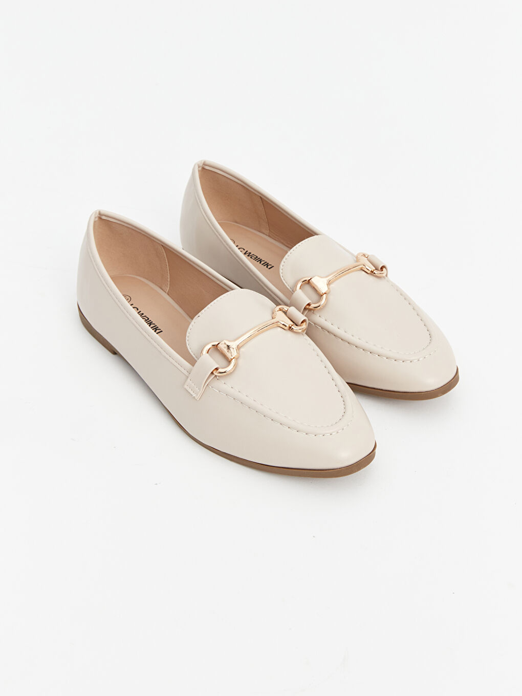 LCW STEPS Faux Leather Women's Loafer Shoes -S4BK37Z8-J5E