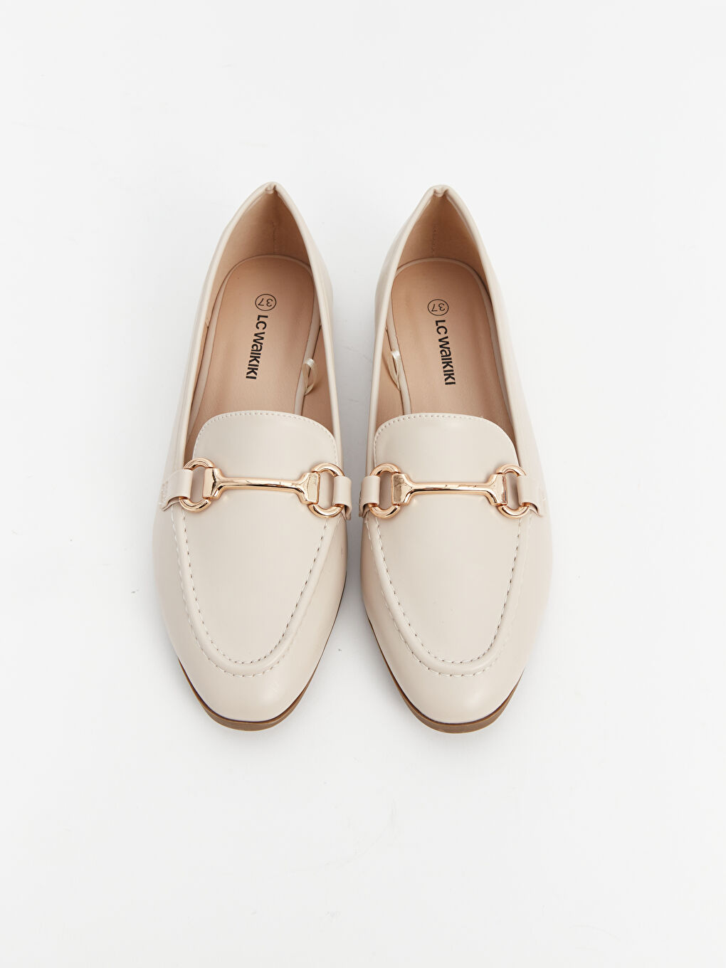 LCW STEPS Faux Leather Women's Loafer Shoes -S4BK37Z8-J5E