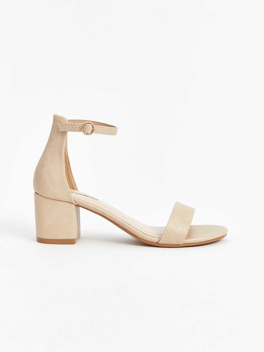 Single Strap Ankle Buckle Women's High Heels -S4BK45Z8-S27