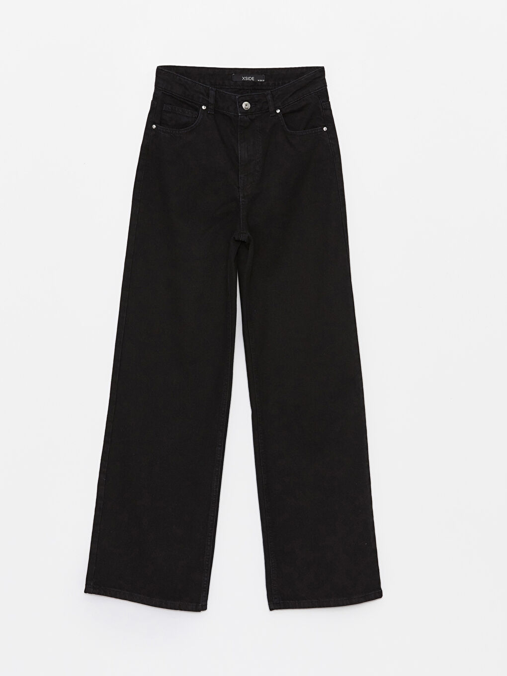High Waist Wideleg Women's Jean Trousers -S4BK50Z8-CVL