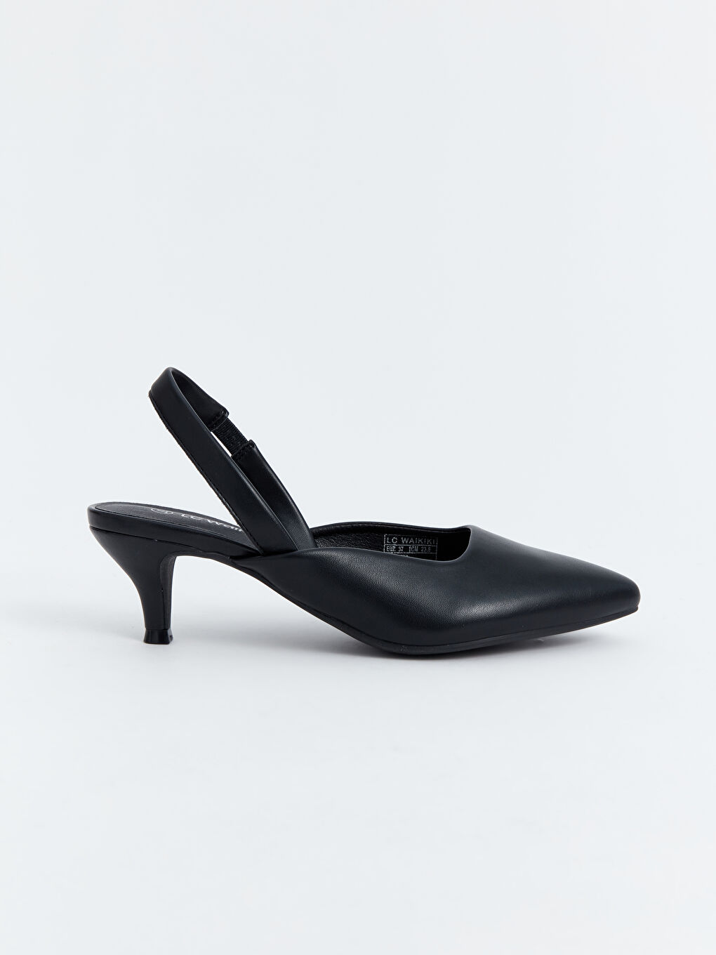 LCW STEPS Faux Leather Pointed Toe Women's High Heels -S4BK55Z8-HUC