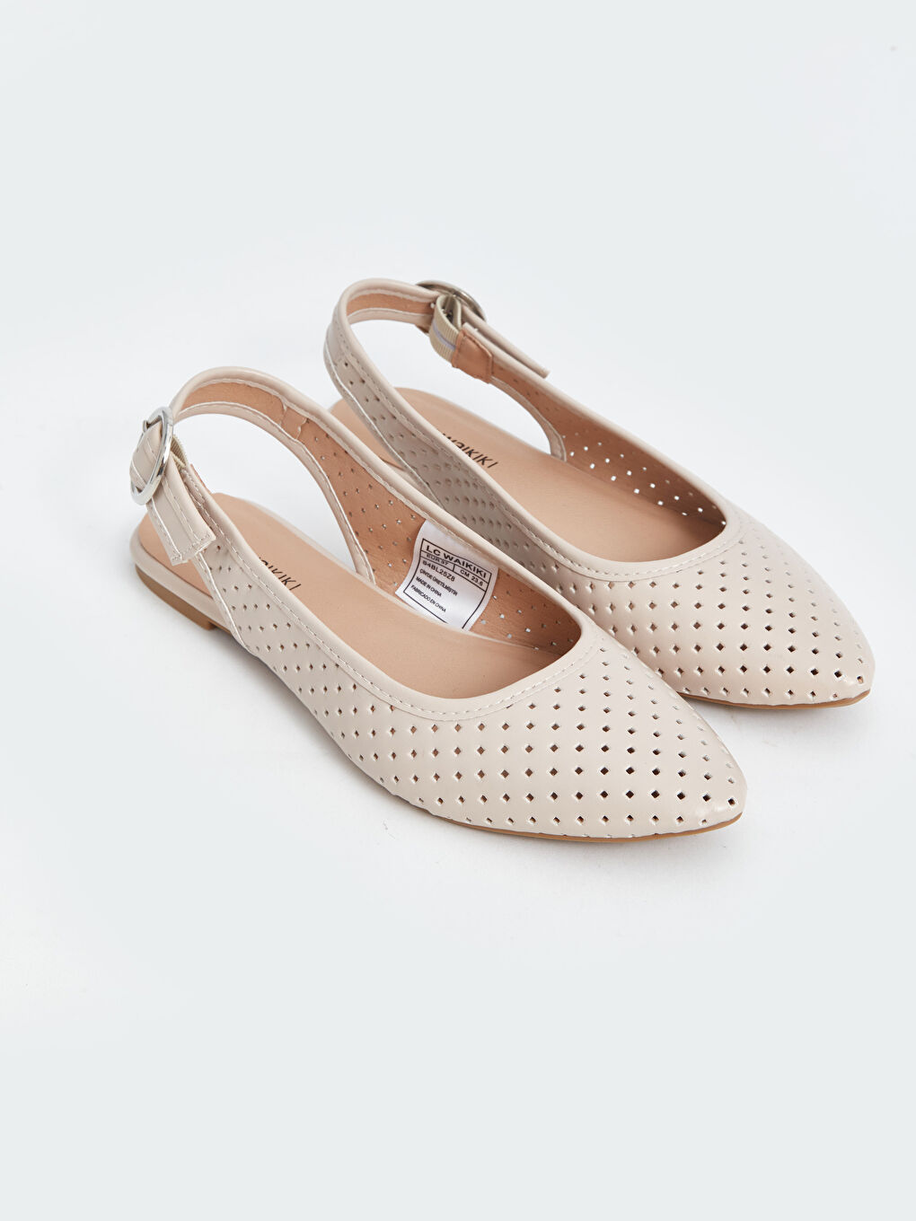 LCW STEPS Faux Leather Women's Ballet Flats -S4BL25Z8-YG7