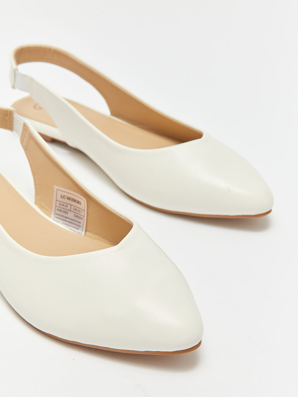 LCW STEPS Faux Leather Women's Ballet Flats -S4BL29Z8-J5E