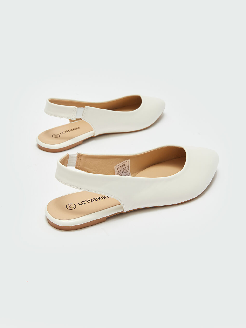 LCW STEPS Faux Leather Women's Ballet Flats -S4BL29Z8-J5E