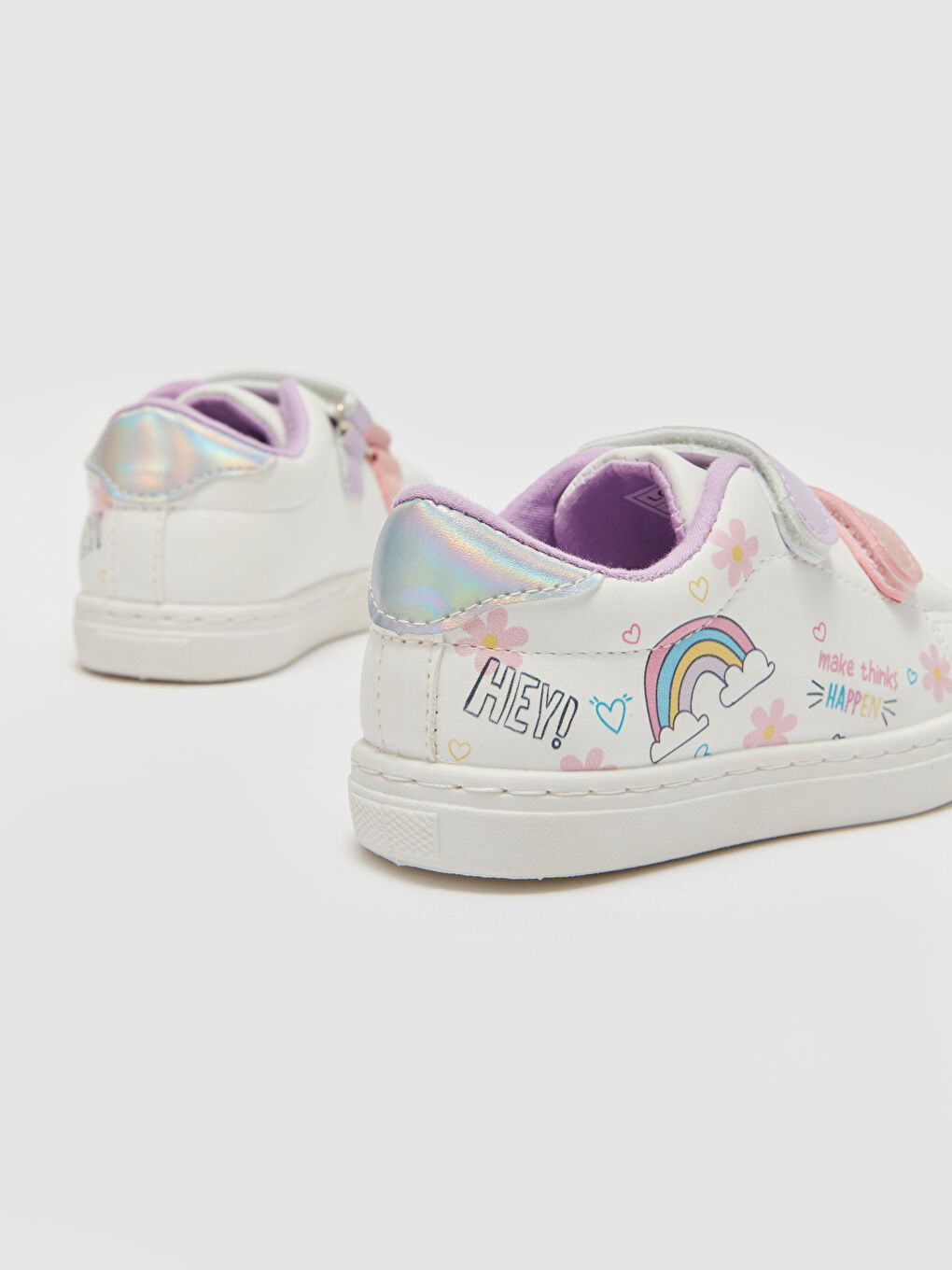 Baskets pour Filles à Crochet et Boucle-4