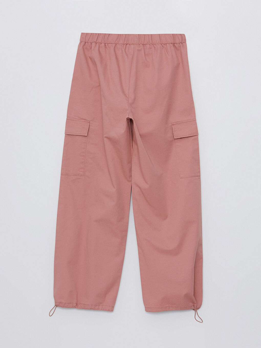 LCW Vision Elasticated Waist Jogger Women's Cargo Trousers -S4BL80Z8-JLY