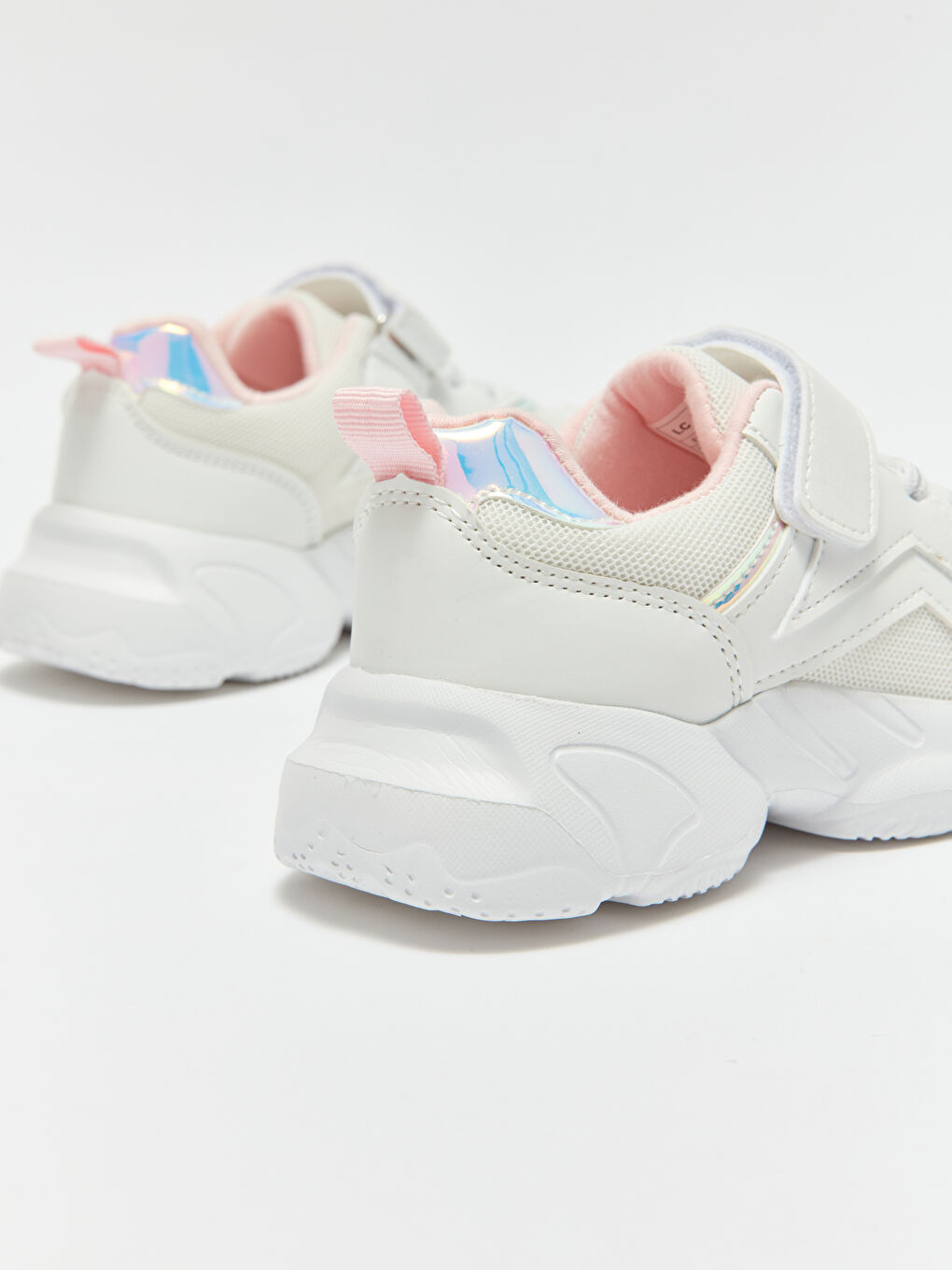 Hook-and-Loop and Laced Girls' Active Sneakers-4