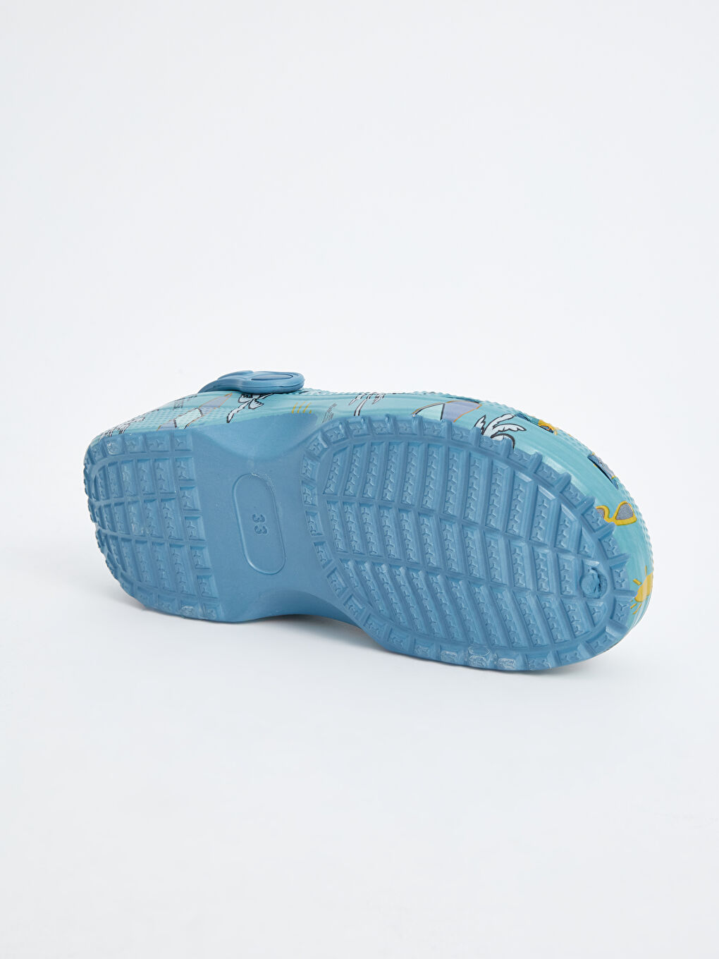 Printed Boys' Beach Sandals -S4BM09Z4-VLF