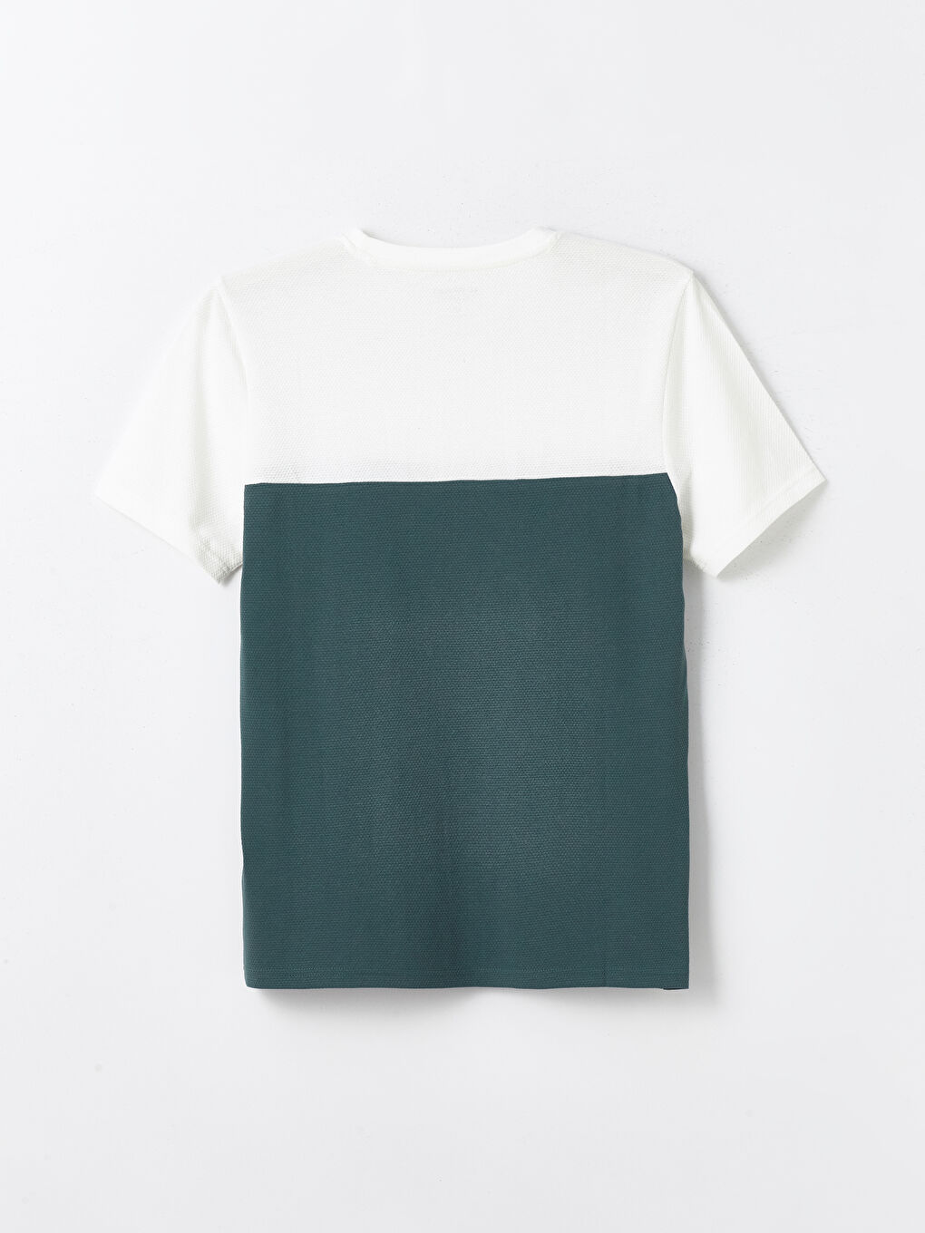 Crew Neck Short Sleeve Color Block Men's T-Shirt -S4BM89Z8-R9J
