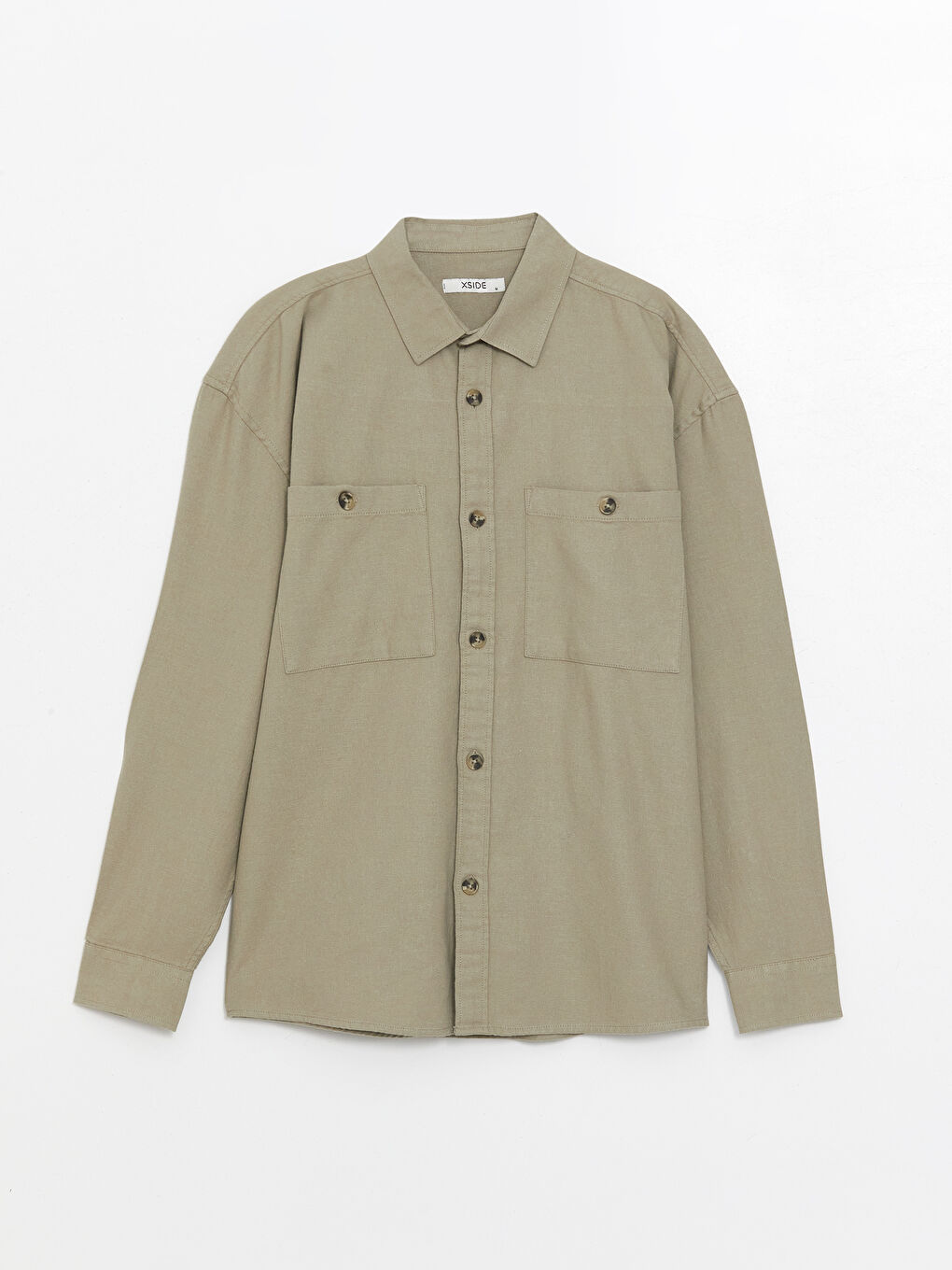 XSIDE Relaxed Fit Long Sleeve Men's Shirt -S4BN03Z8-RBW