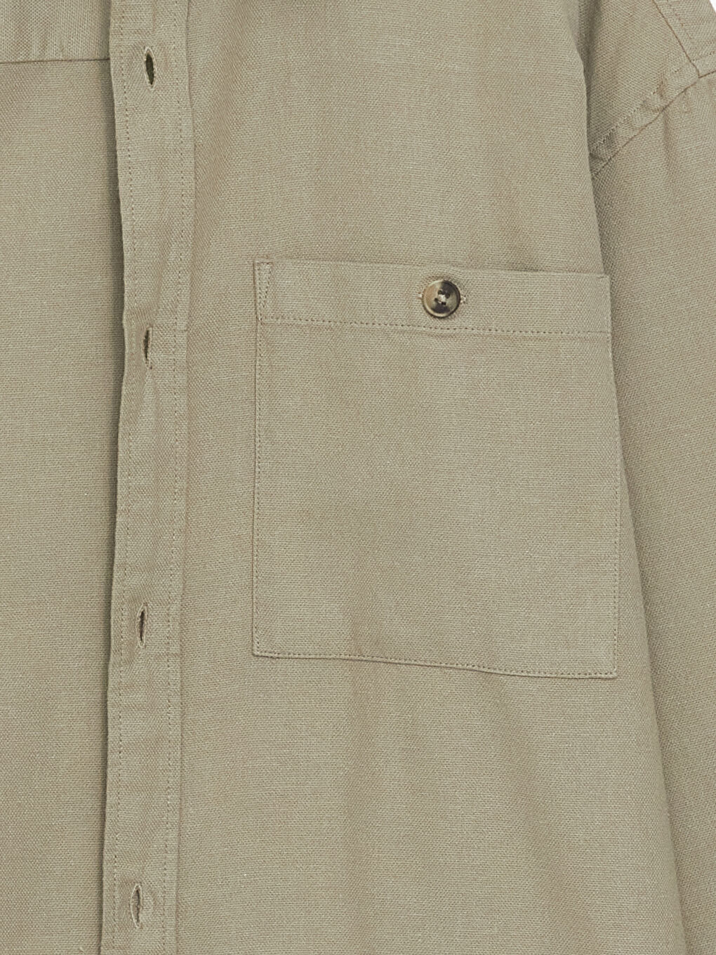 XSIDE Relaxed Fit Long Sleeve Men's Shirt -S4BN03Z8-RBW