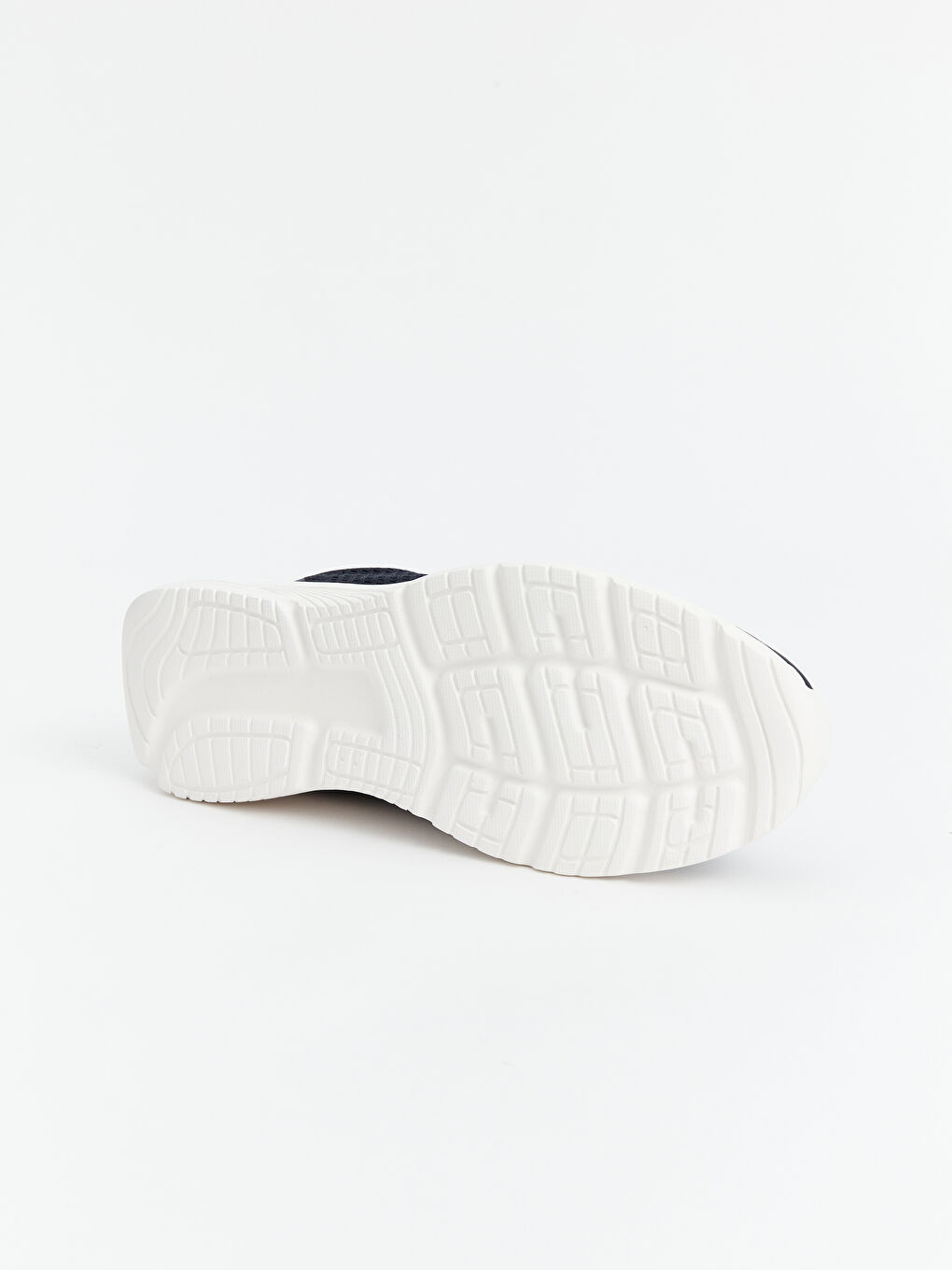 Lacivert Bağcıklı File Detaylı Erkek Spor Ayakkabı-4