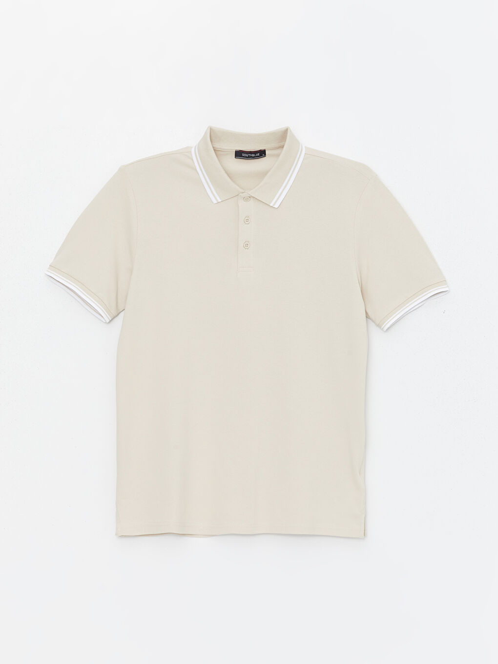 Polo Neck Short Sleeve Pique Men's T-Shirt -S4BN18Z8-QSC