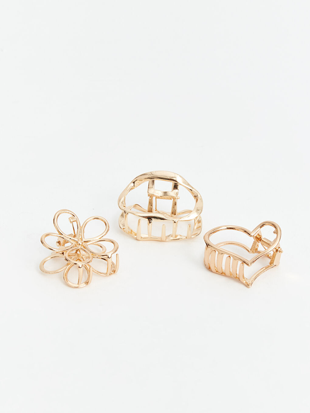 Karışık Kadın Mandal Toka Seti 3'lü