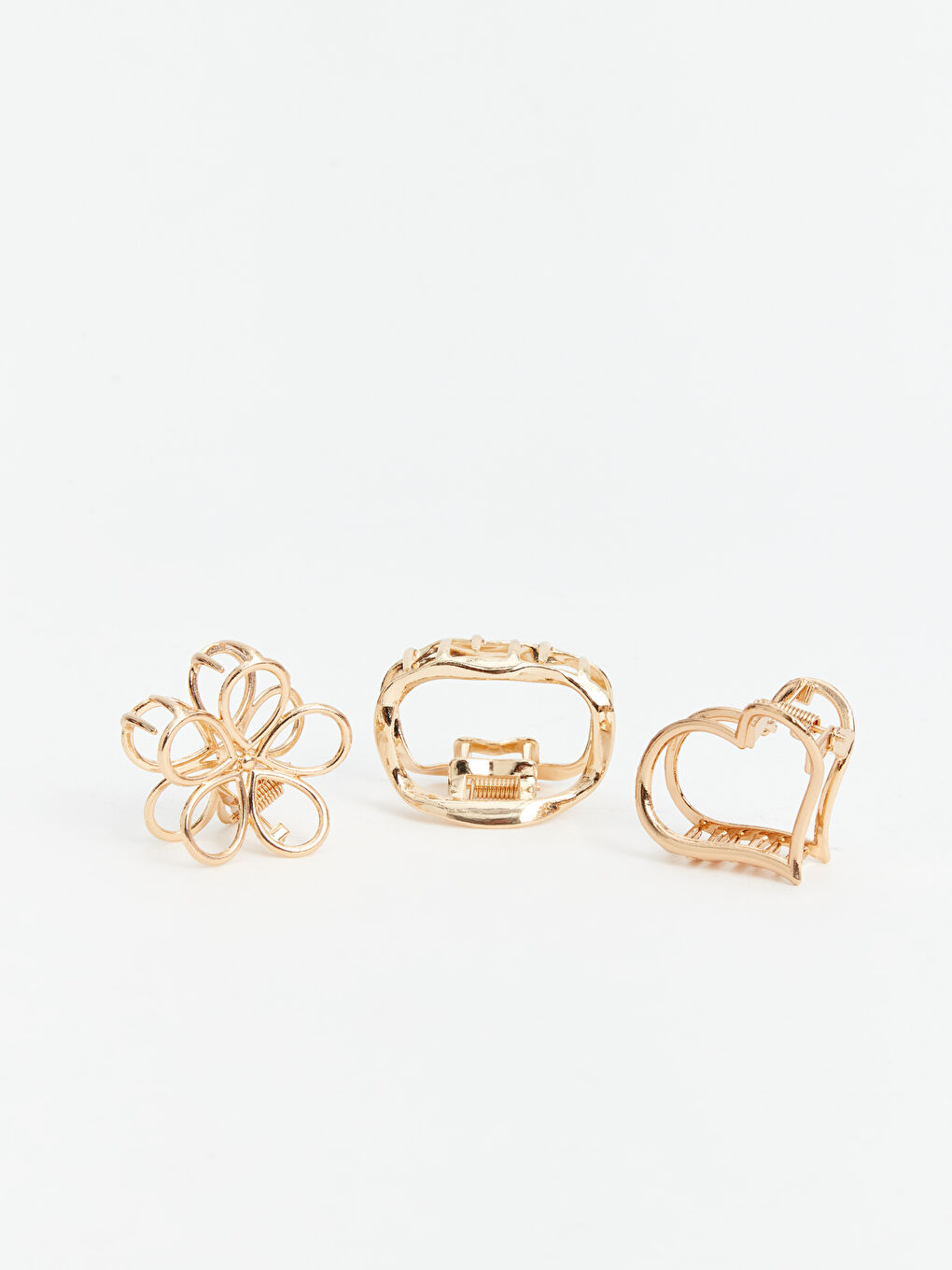 Karışık Kadın Mandal Toka Seti 3'lü-1