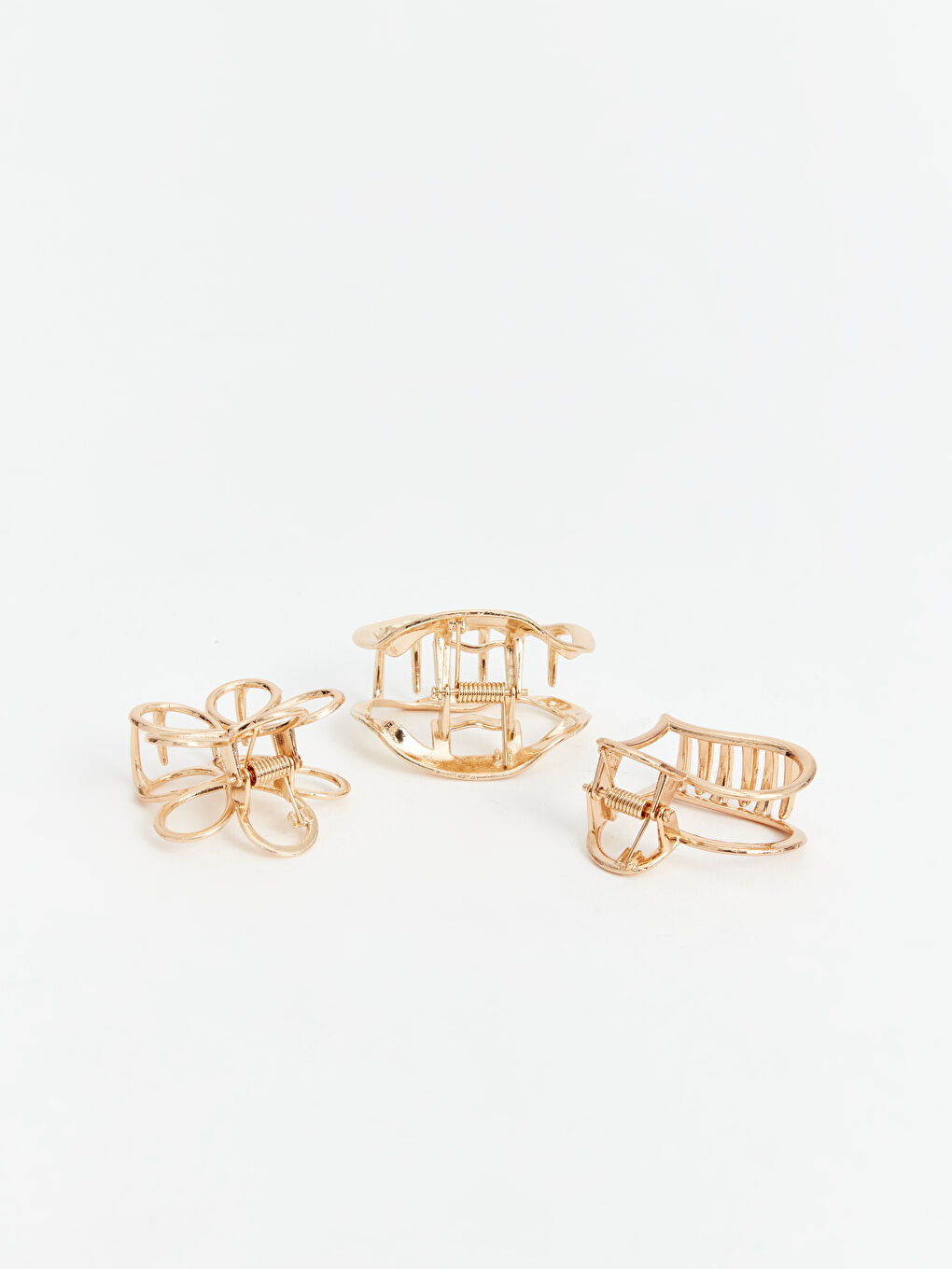 Karışık Kadın Mandal Toka Seti 3'lü-2