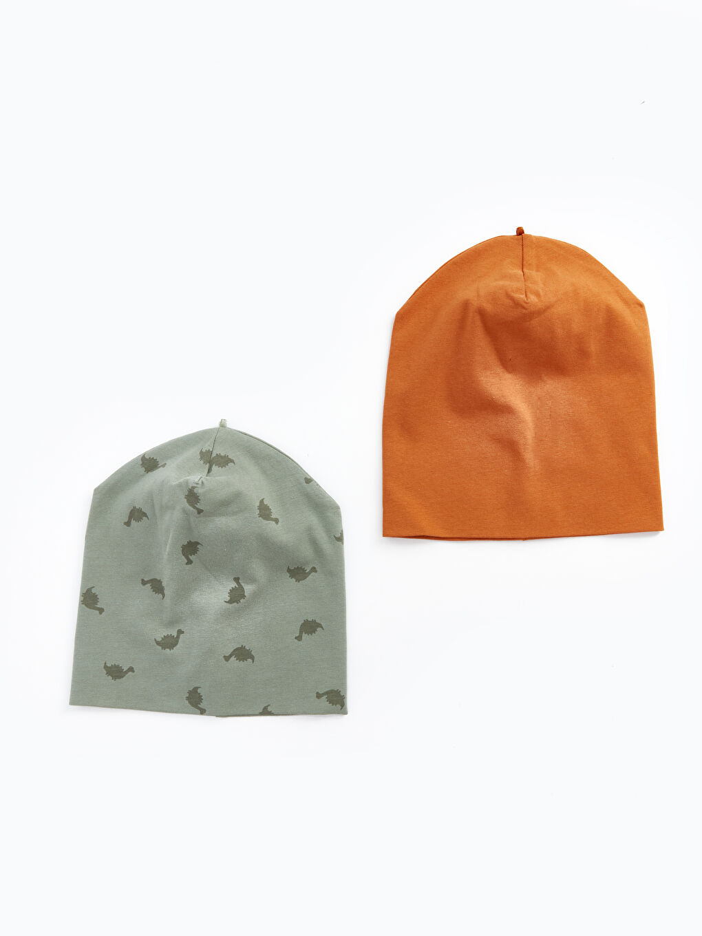 LCW baby Printed Baby Boys' Beanie 2 Pack -S4BN78Z1-LS6